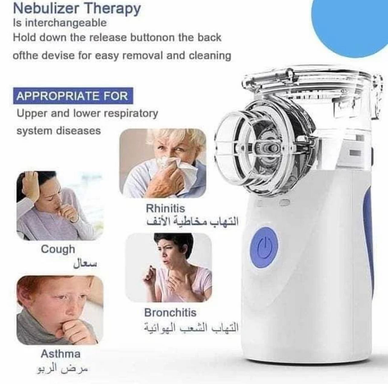Portable Mesh Nebulizer